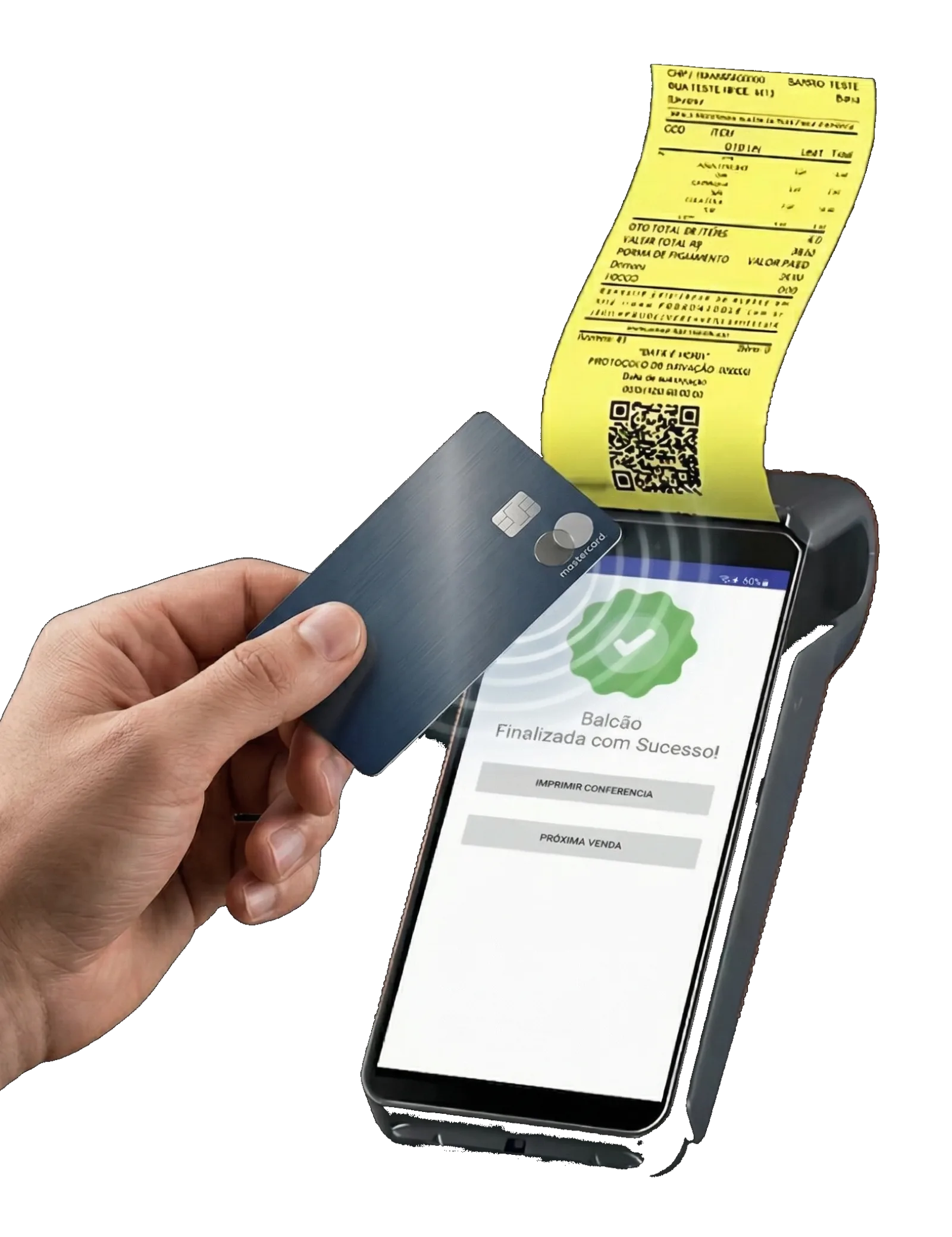 Emissão de NFC-e na maquininha SmartPOS